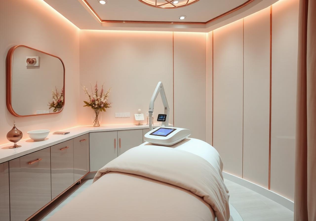 Ambiente da clínica de estética